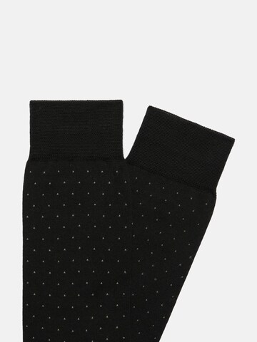 Chaussettes Boggi Milano en noir