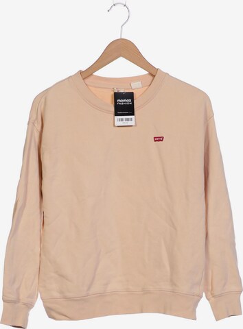 LEVI'S ® Sweatshirt & Zip-Up Hoodie in XS in Beige: front