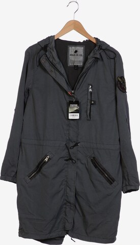 khujo Jacket & Coat in XL in Grey: front