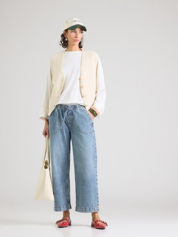 GAP Широка кройка Дънки 'EASY 90S' в синьо