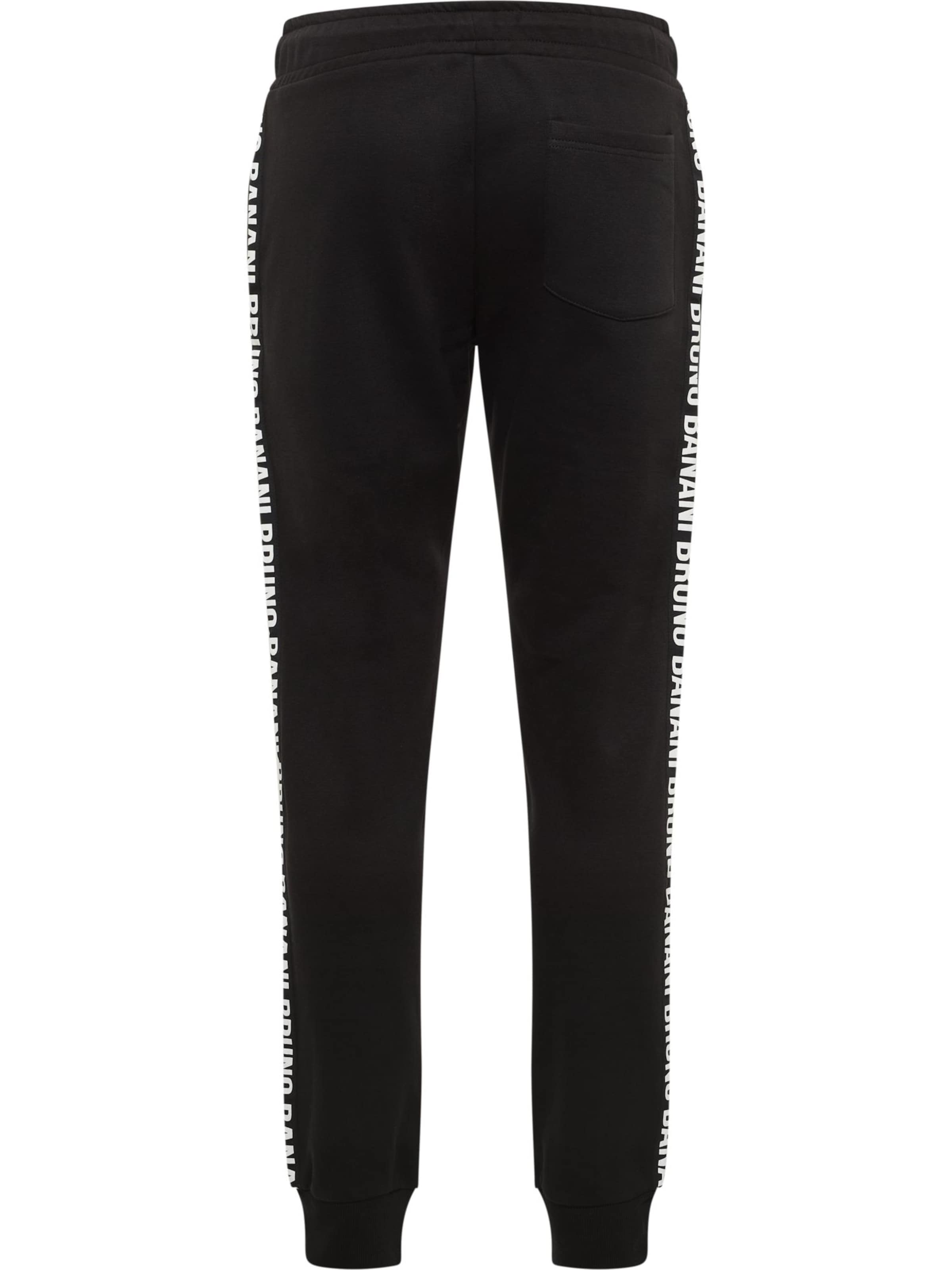 Bruno Banani Tapered Broek 'FRANCO' in Zwart