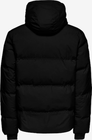 Only & Sons Winter jacket 'Marshall' in Black