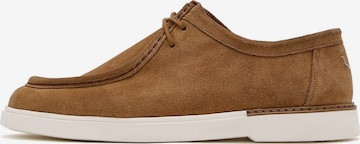 Derimod Mocassins in Bruin: voorkant