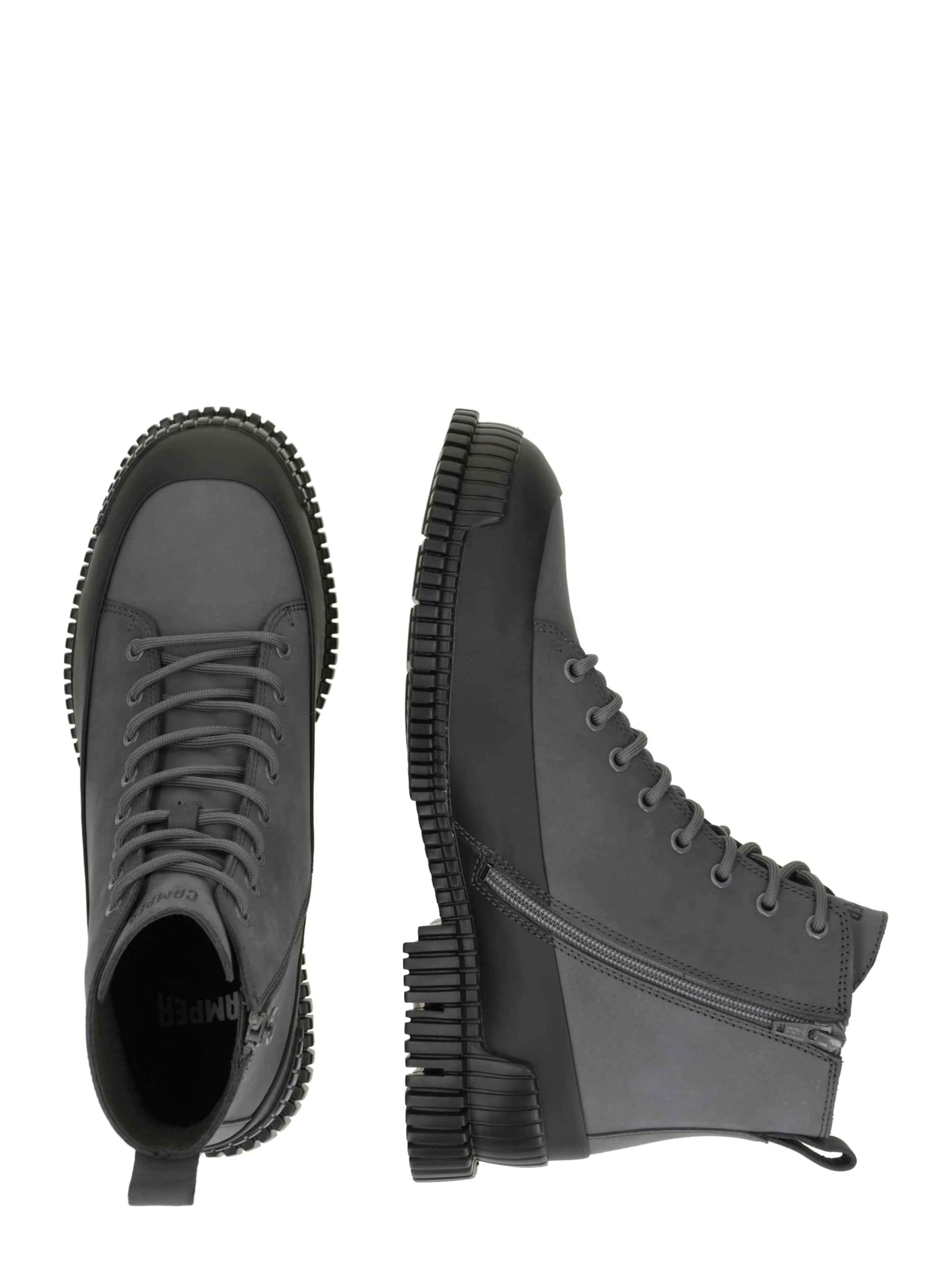 CAMPER Ботинки на шнуровке 'Pix' в Серый