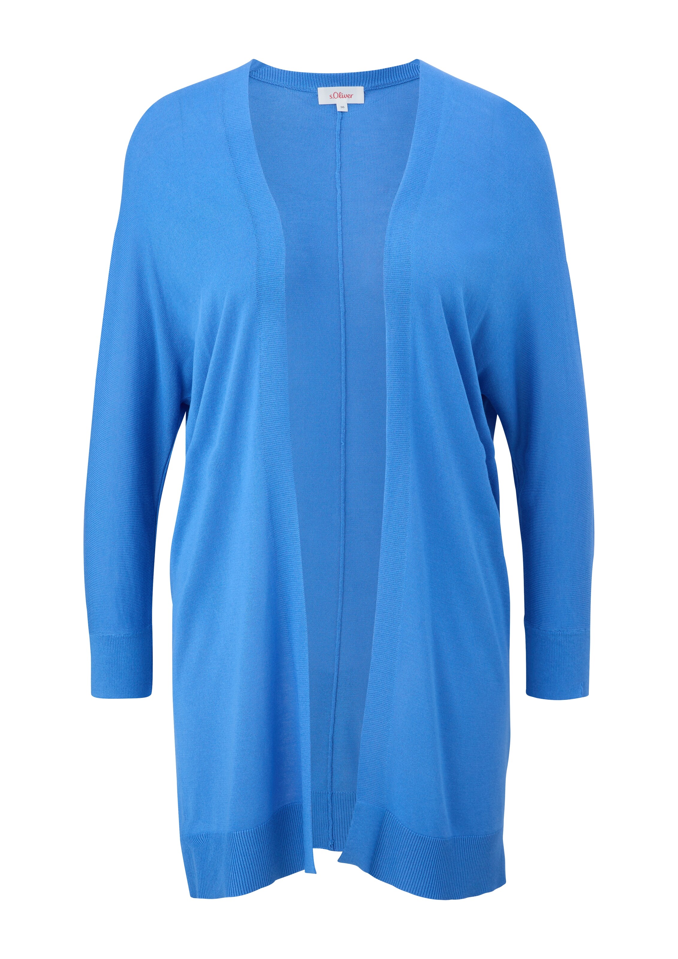 s.Oliver Knit cardigan in Blue: front