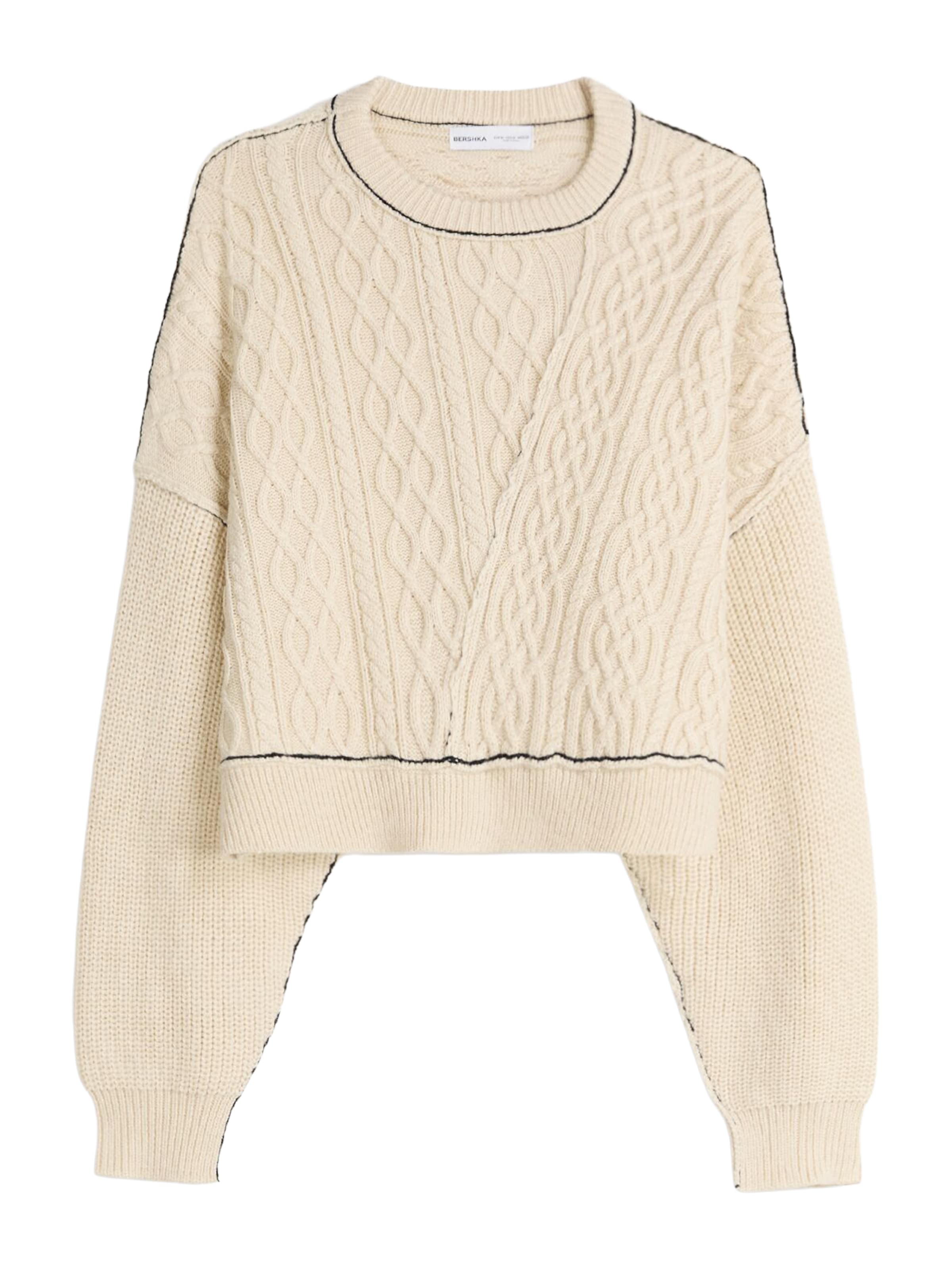 Pullover di Bershka in beige: frontale