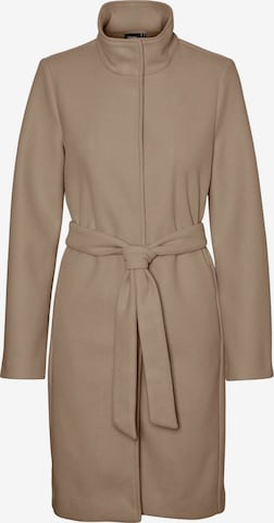 VERO MODA Between-Seasons Coat in Grey: front