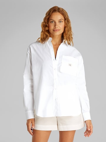 balta Calvin Klein Jeans Palaidinė: priekis