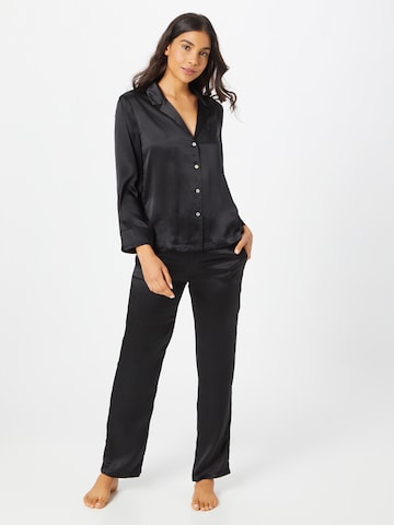 ETAM Pajama Shirt 'PEARLY' in Black