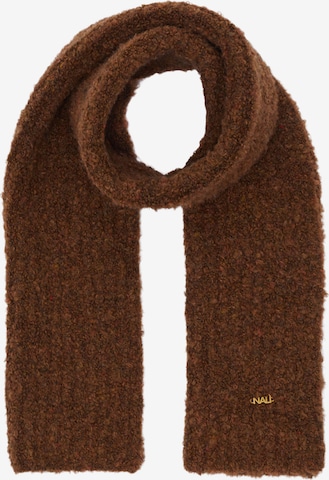 NALì Schal 'Becky' in Braun: Vorderseite