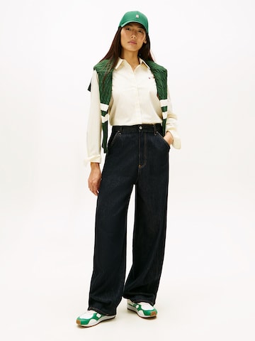 Chemisier TOMMY HILFIGER en jaune