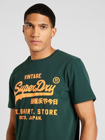 Superdry T-shirt i grön