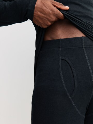 NextDuga pidžama - crna boja