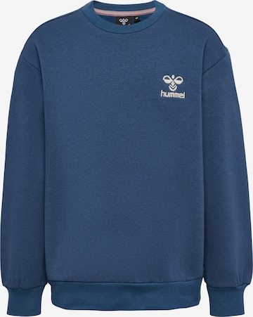 Hummel Sweatshirt 'Bless' in Blauw: voorkant