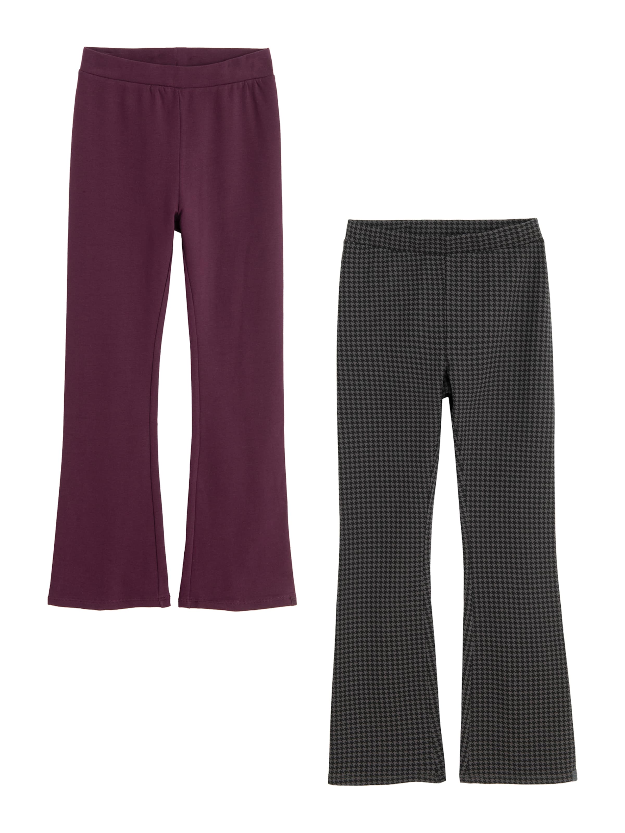 Flared Pantaloni di Cool Club in grigio: frontale