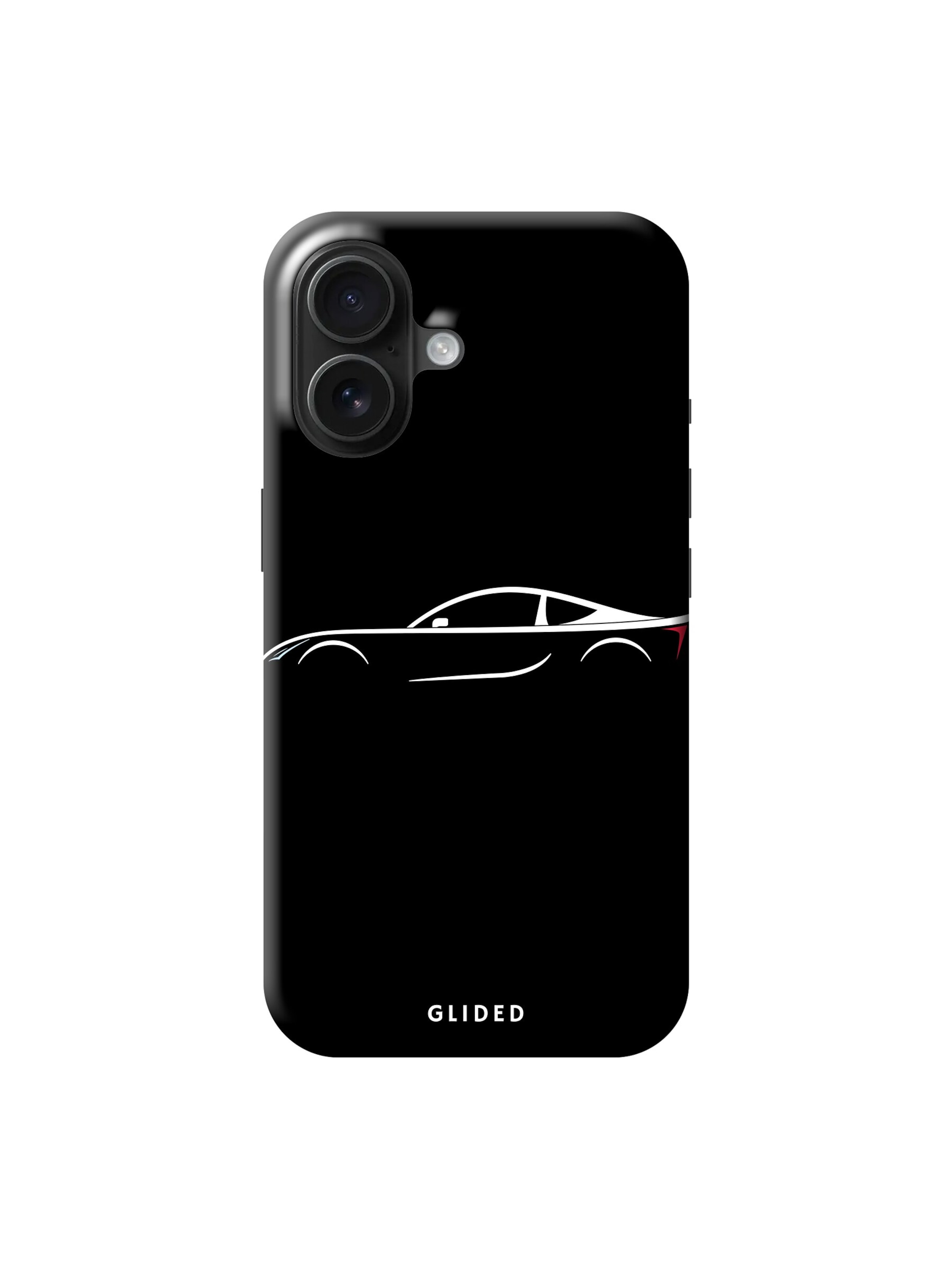 Glided Smartphone Case 'Thunder Racer Glided Handyhülle' in Black: front
