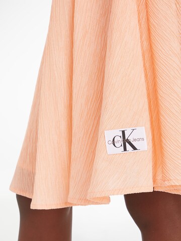 Calvin Klein Jeans Dress in Orange