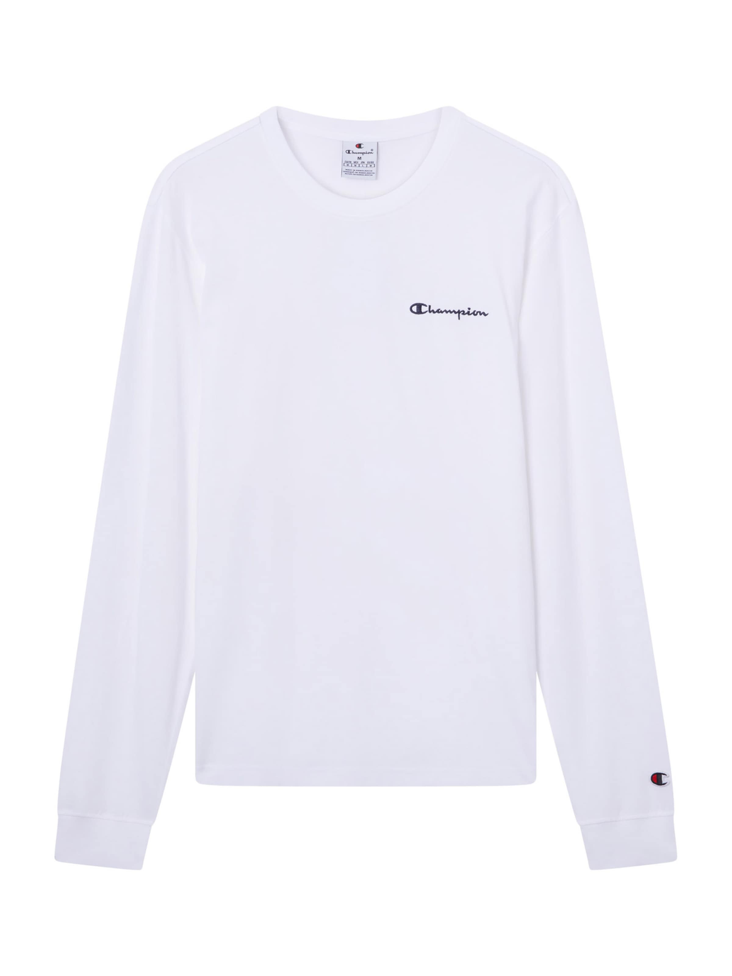 T-Shirt Champion Authentic Athletic Apparel en blanc : devant