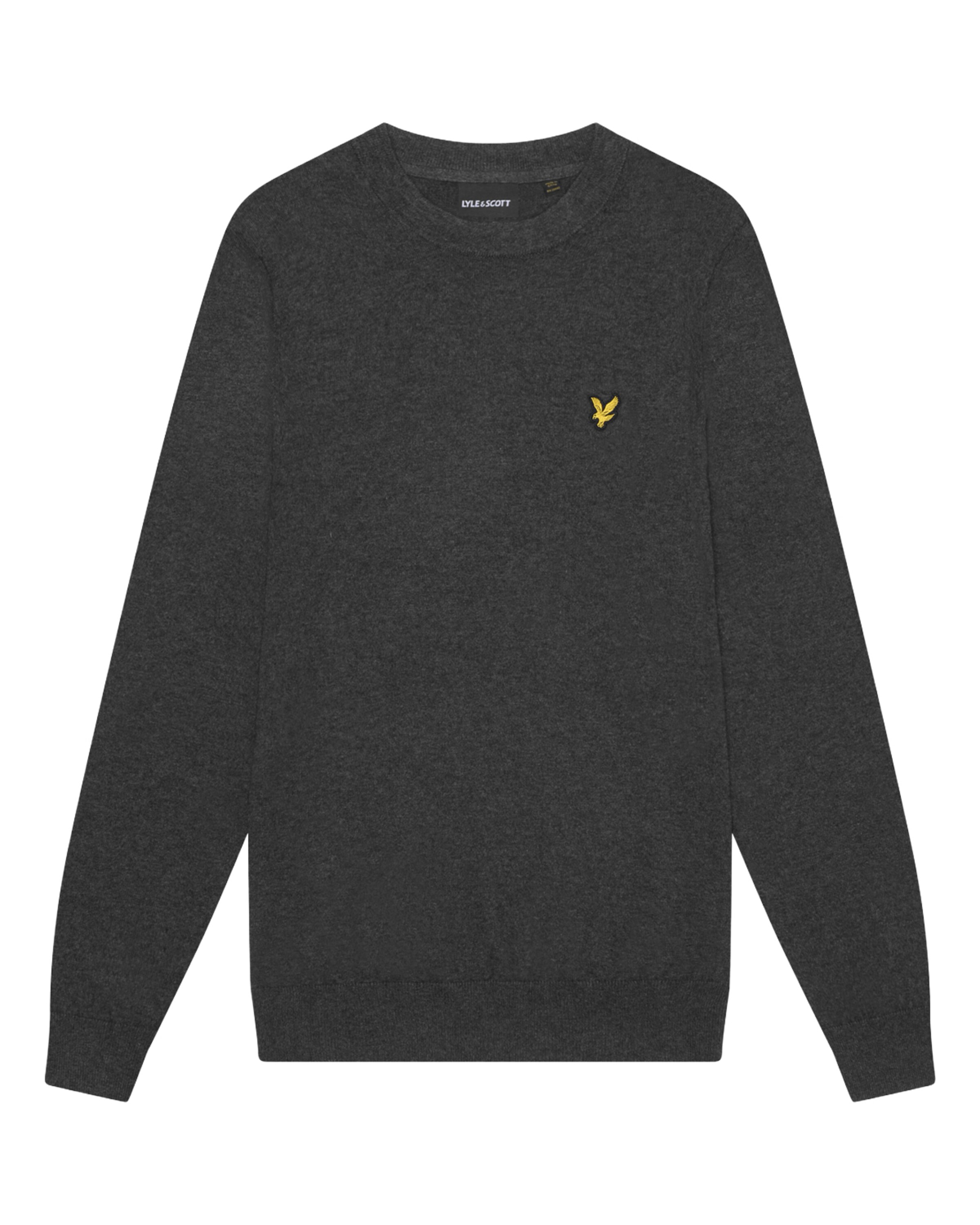 Lyle & Scott Trui in Grijs: voorkant