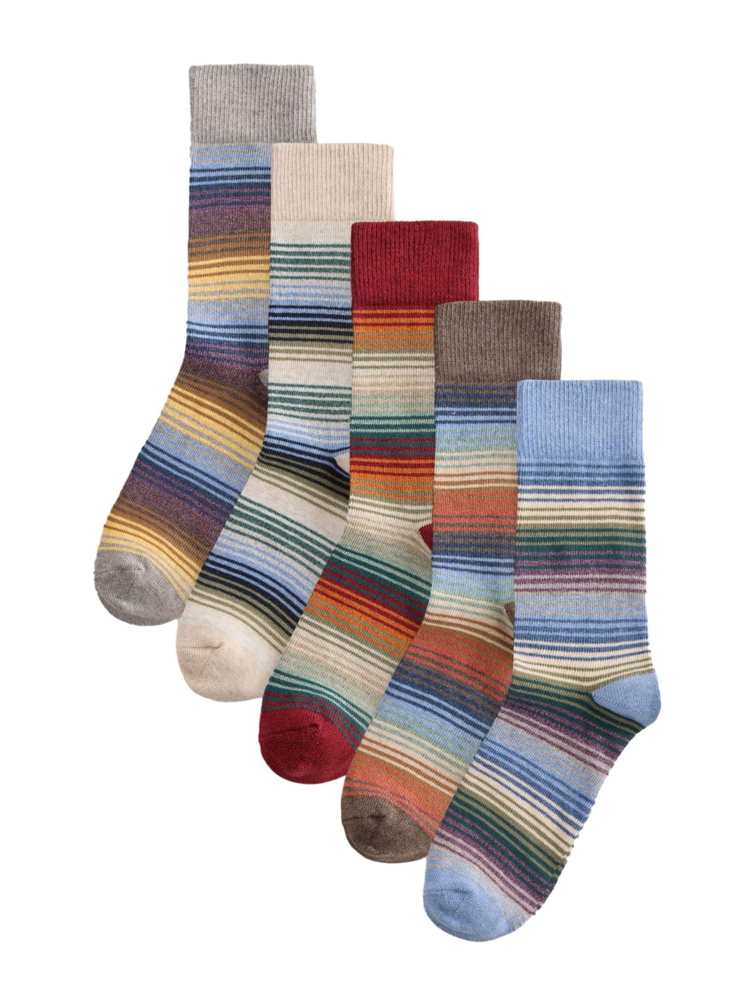 Next Socks in Mixed colours: front