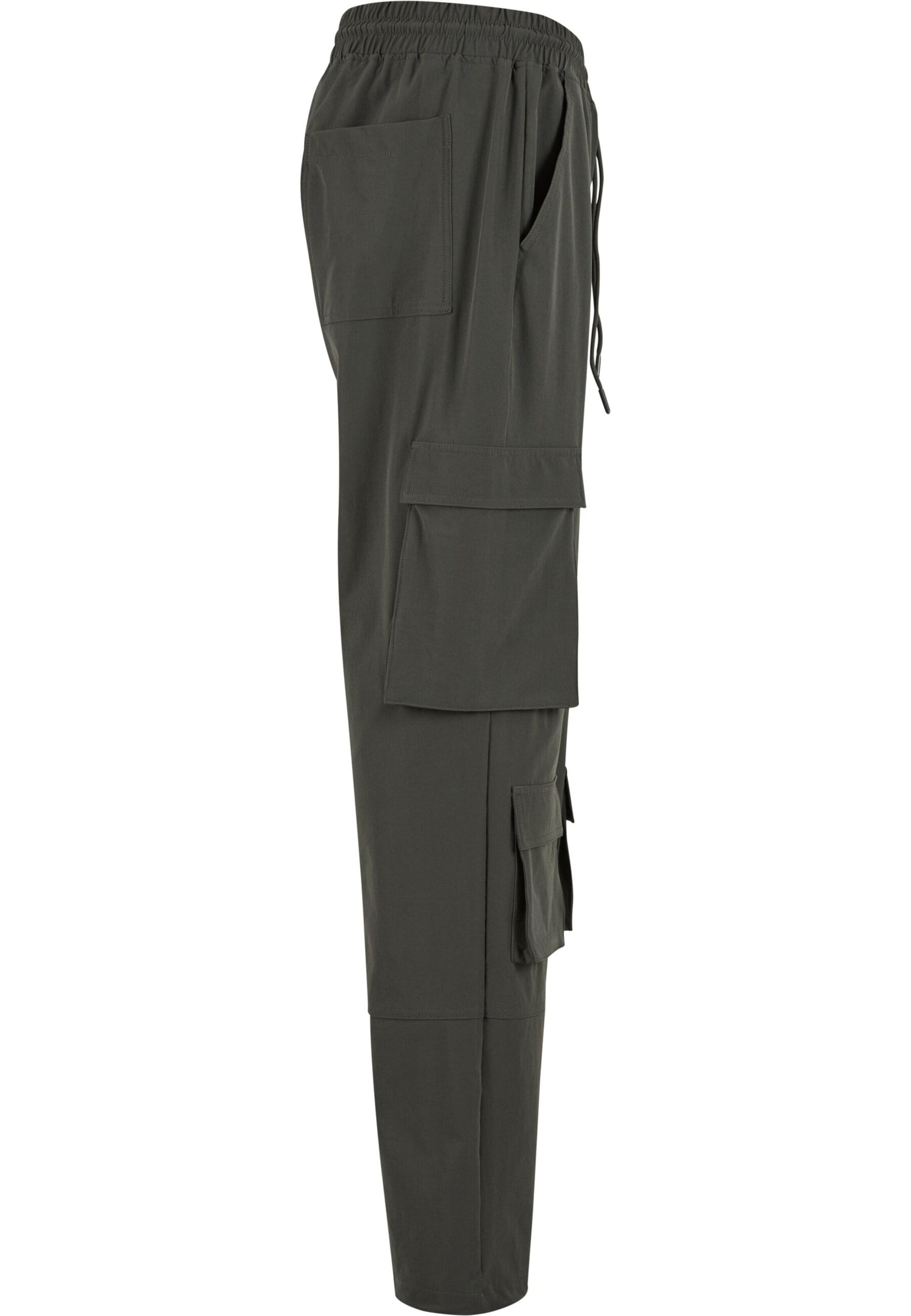 2Y Studios Loosefit Cargobroek 'Oris' in Groen