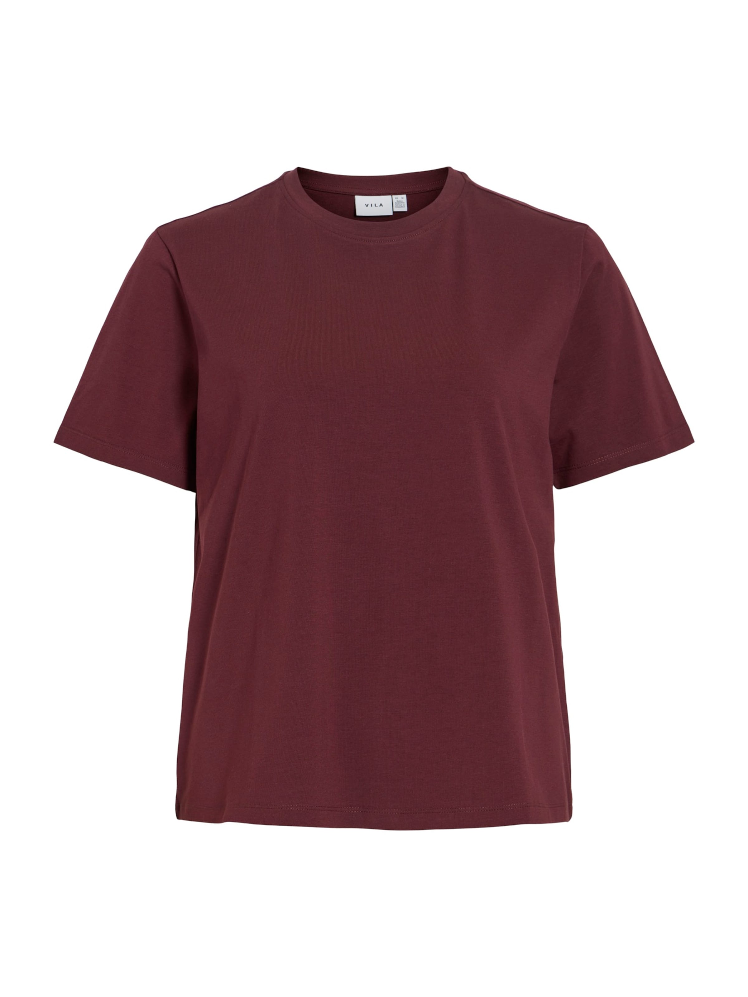 VILA Shirt 'VINora' in Rood: voorkant