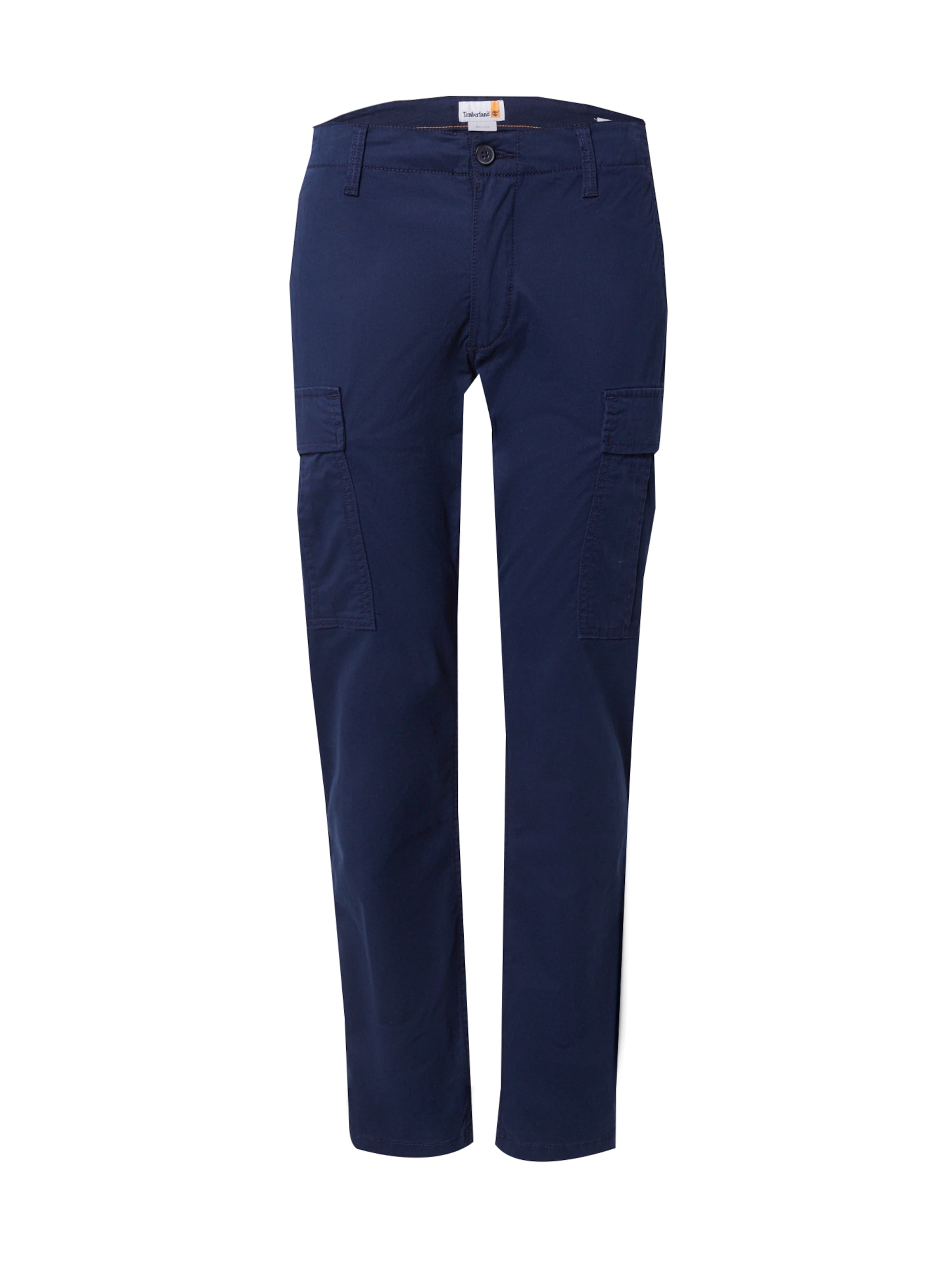 TIMBERLAND Regular Cargo trousers in Blue: front