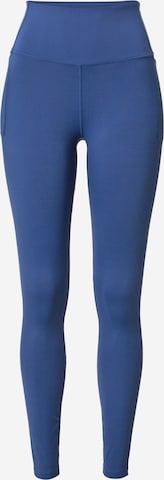 UNDER ARMOUR Workout Pants 'Meridian' in Blue: front