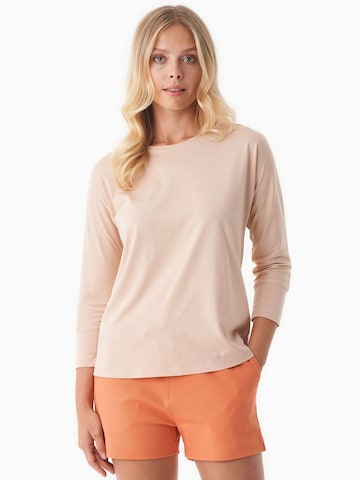 Organication T-Shirt in Beige: Vorderseite