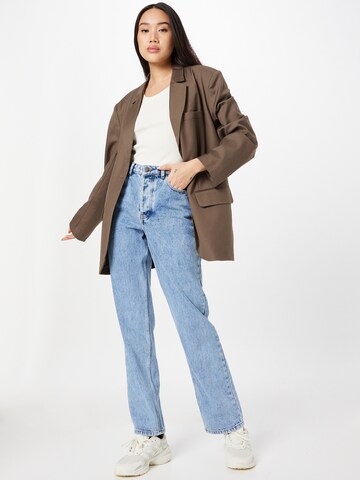 Nasty Gal Regular Jeans in Blau