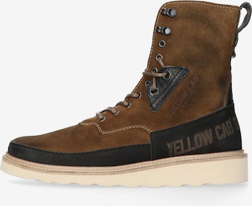 YELLOW CAB Stiefel 'Wings 5-c' in Beige: front