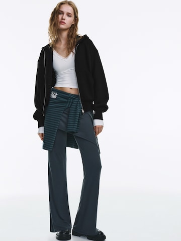 Pull&BearGornji dio trenirke - crna boja