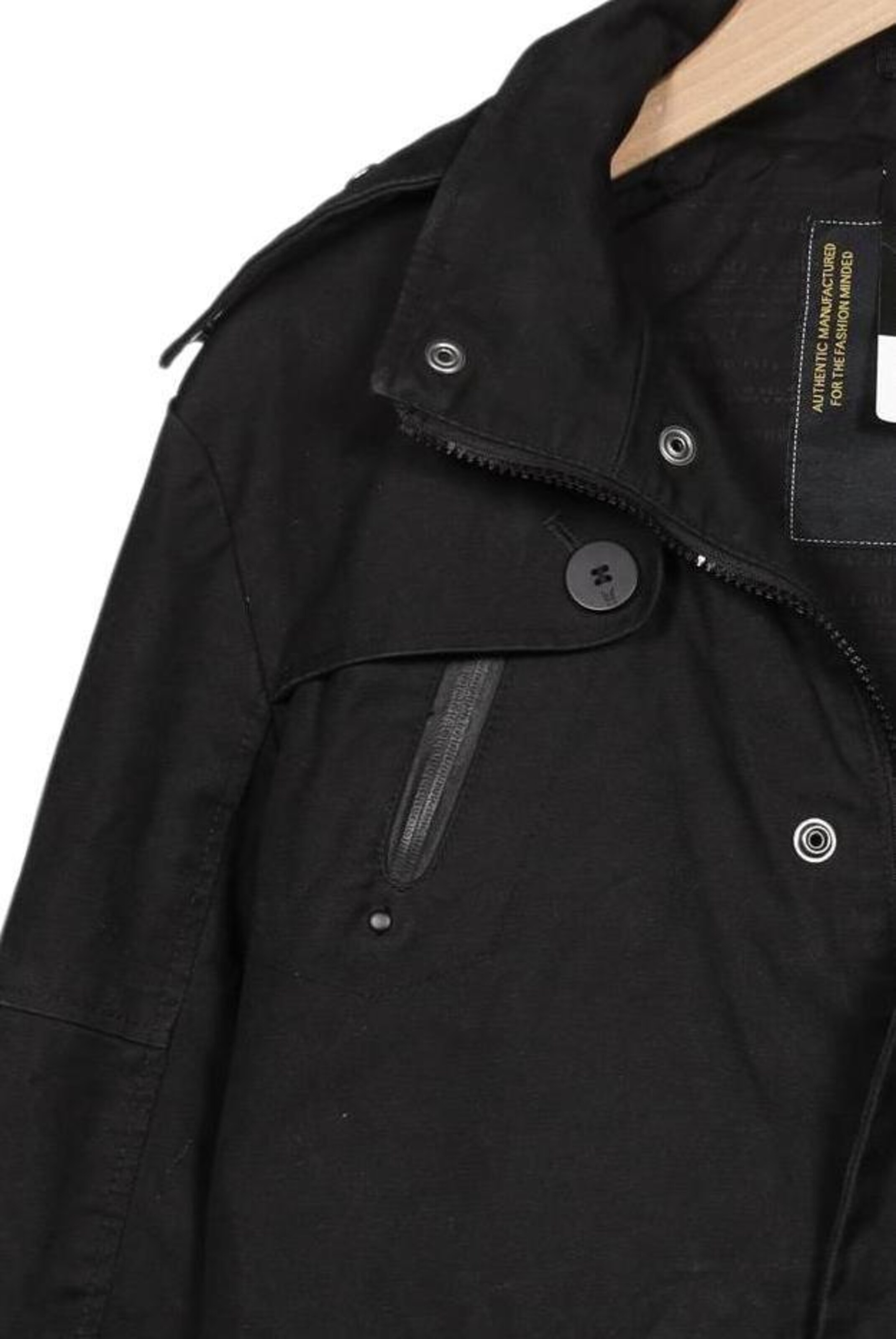 JACK & JONES Mantel M in Schwarz