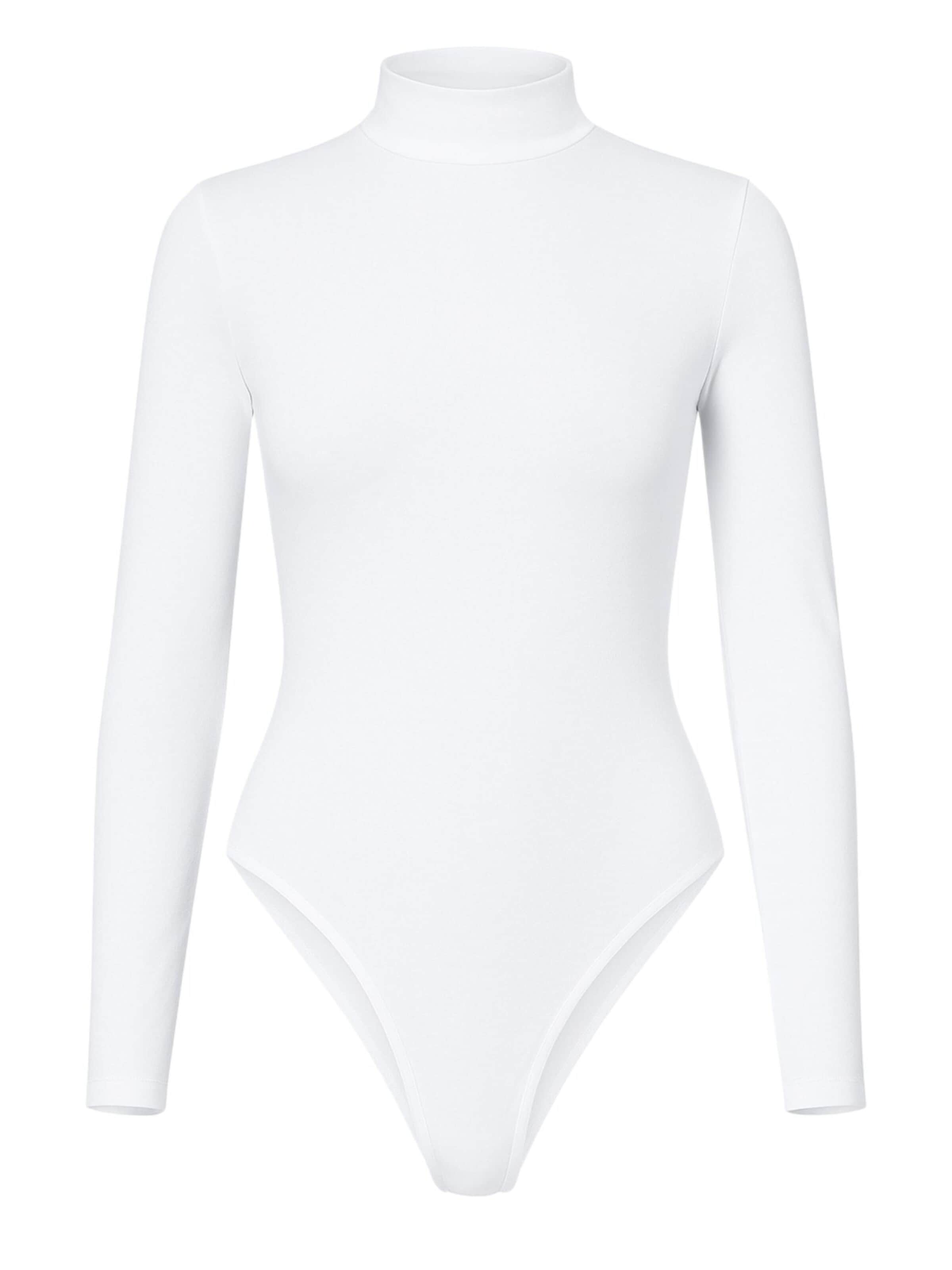 Body 'ESSENZA' fashionshowcase en blanc : devant