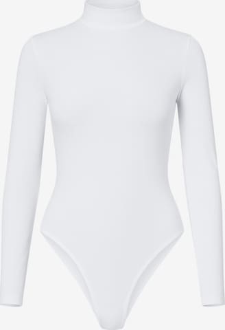 Body 'ESSENZA' fashionshowcase en blanc : devant