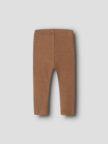 NAME IT - Skinny Leggings 'NBNKAB' en marrón