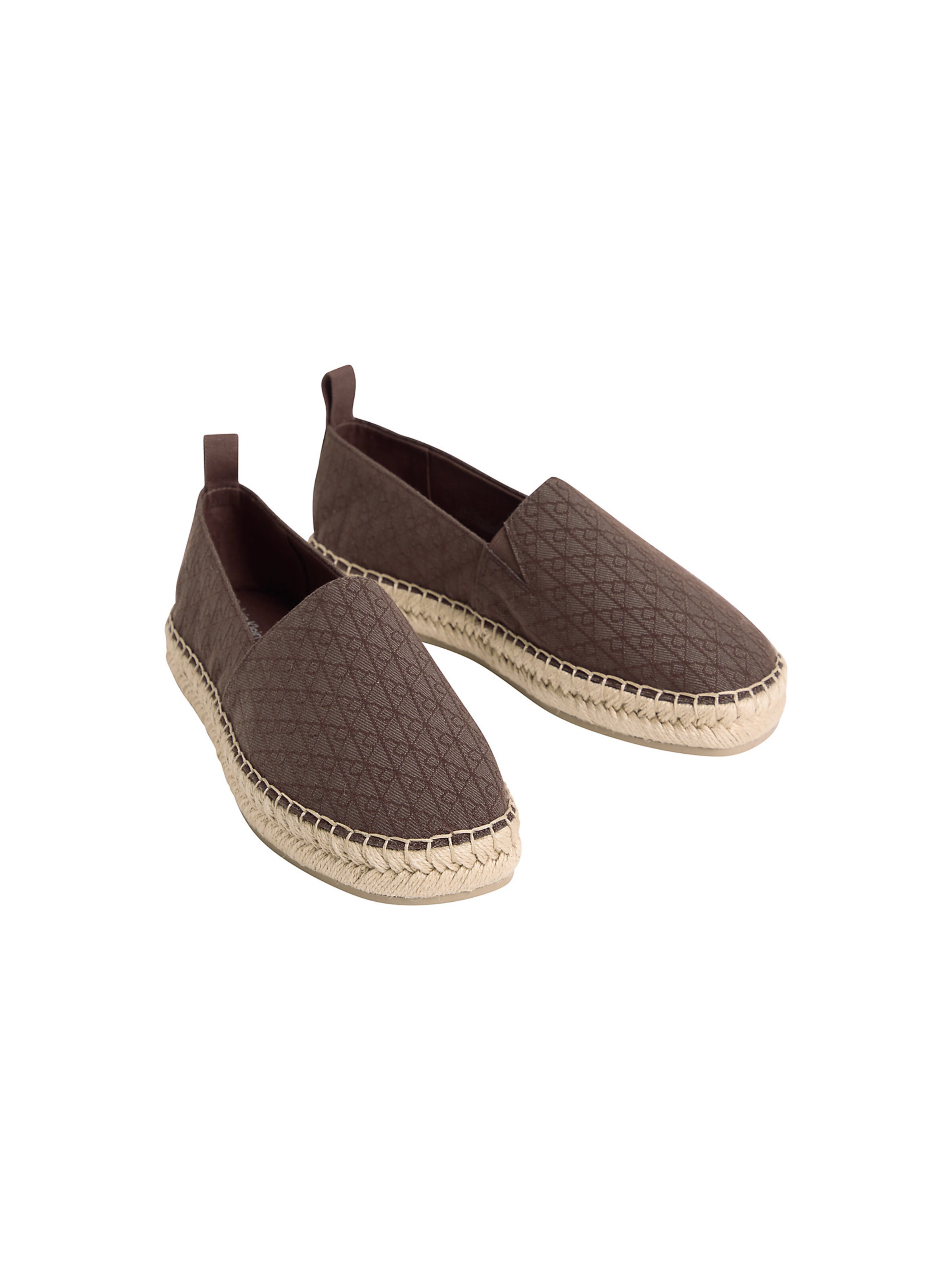 Calvin Klein Espadrilles 'Tessa' in Bruin