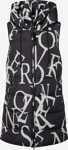 Ulla Popken Vest in Black: front