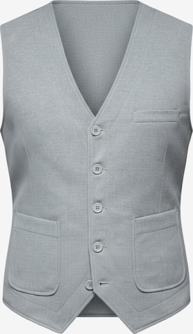 Gilet di Ombre in grigio: frontale