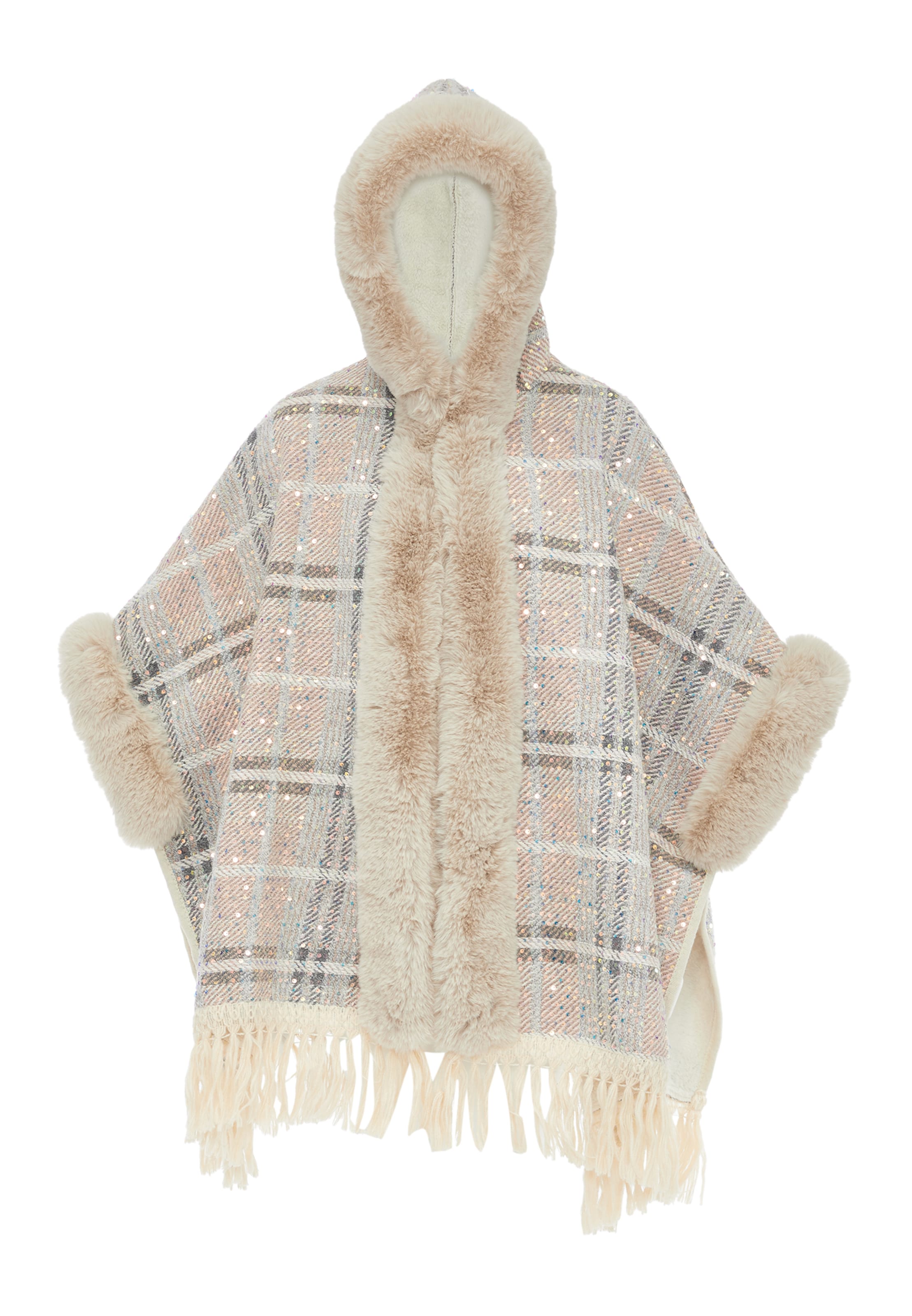 OSHA Cape in Beige: front