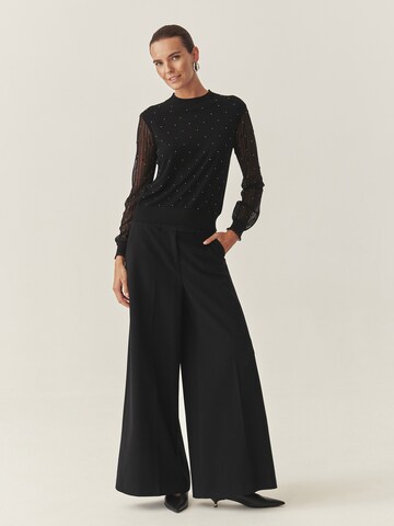 TATUUM Свитер 'MESHY' в Черный