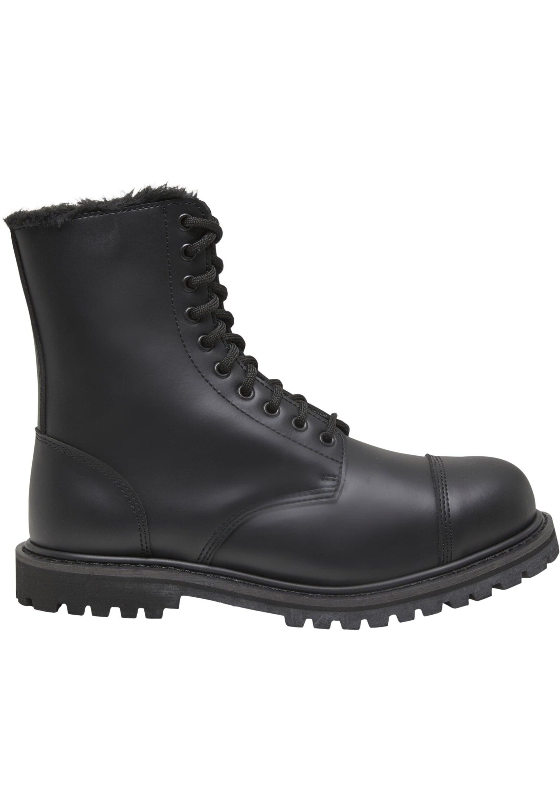 Brandit Veterboots 'Phantom Fur Liner 10' in Zwart