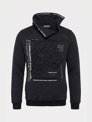KOROSHI Sweatshirt in Blau