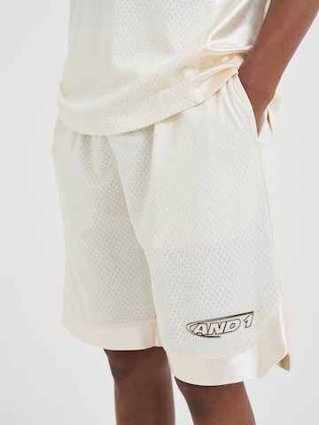 AND1regular Hlače - bež boja