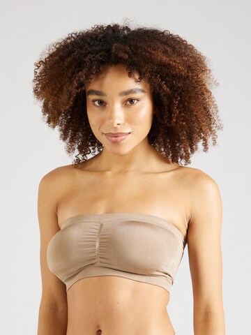 MAGIC Bodyfashion - Bandeau Soutien em castanho: frente