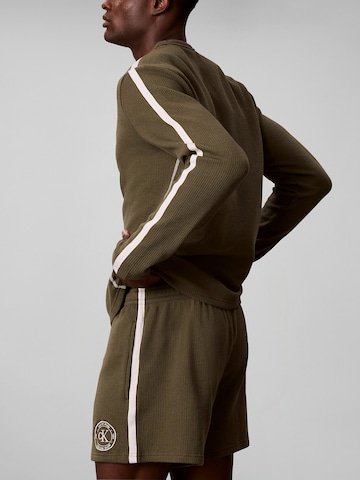 Calvin Klein Regular Broek in Groen