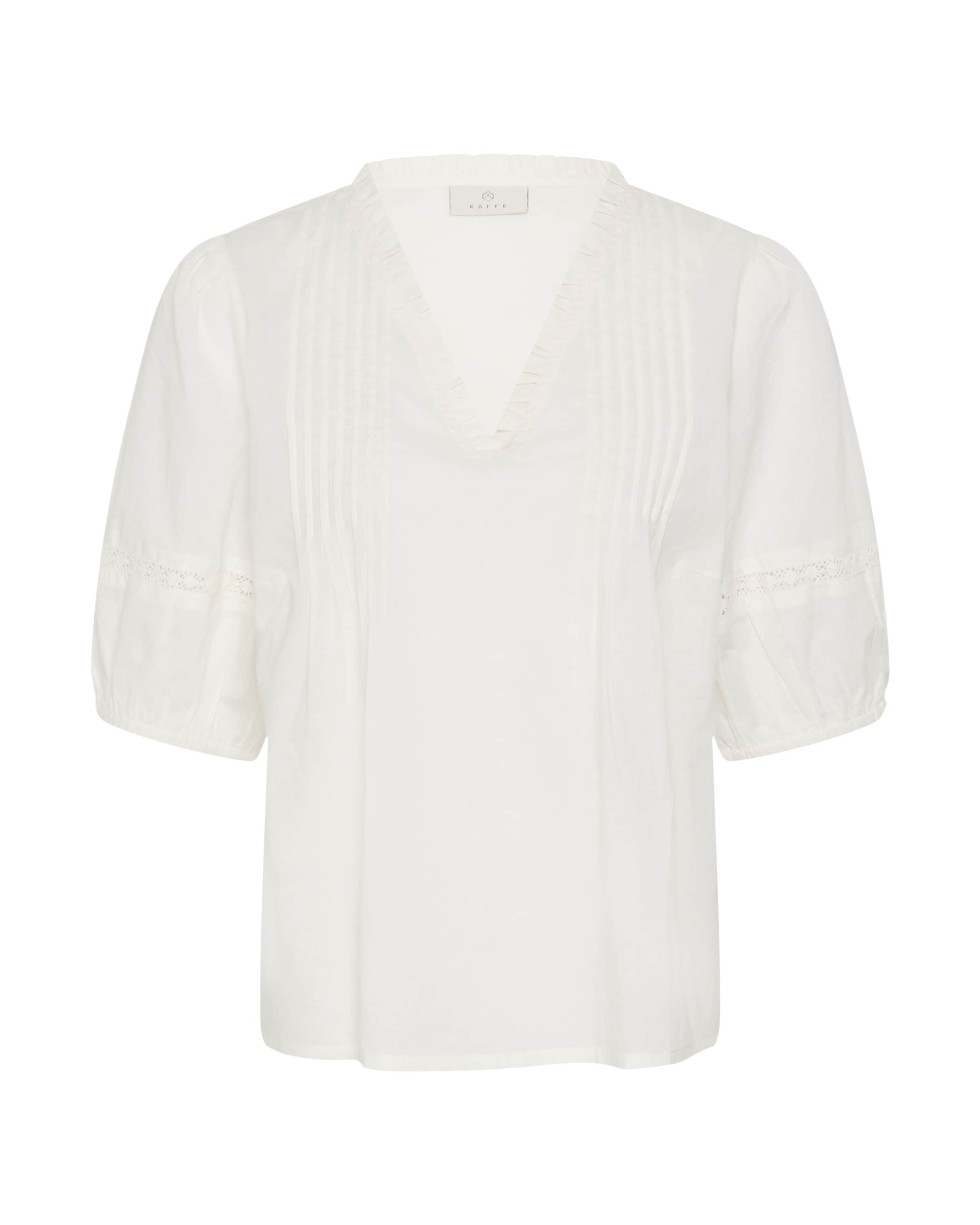 Kaffe Bluse 'Valerie' in XS in weiß, Produktansicht