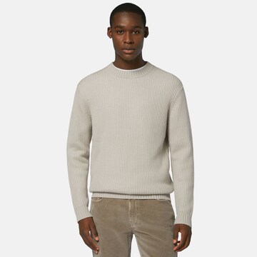 Boggi Milano Sweater in Beige: front