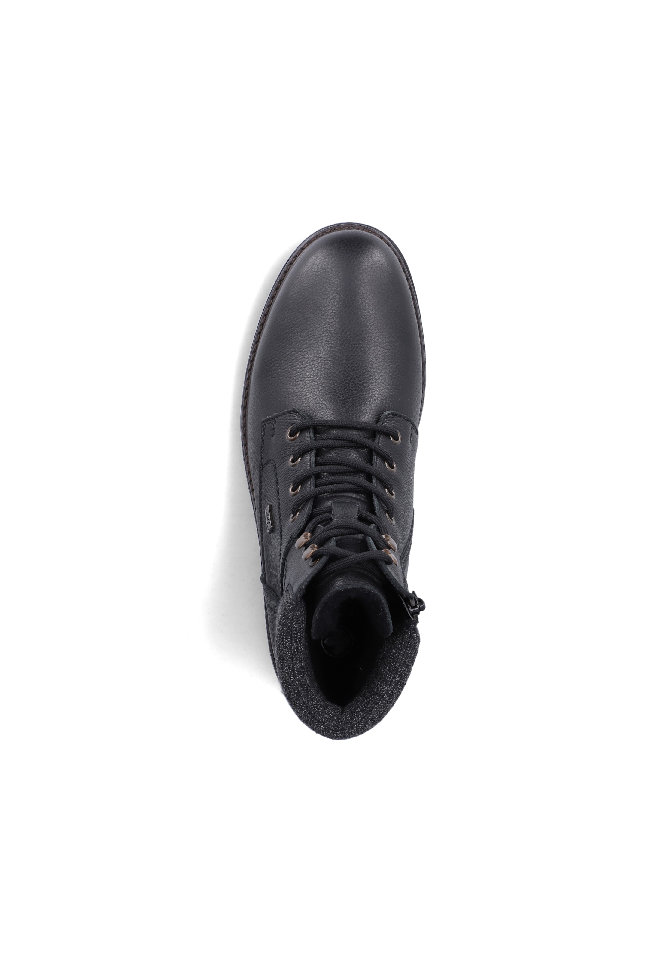 Bottines à lacets Rieker en noir