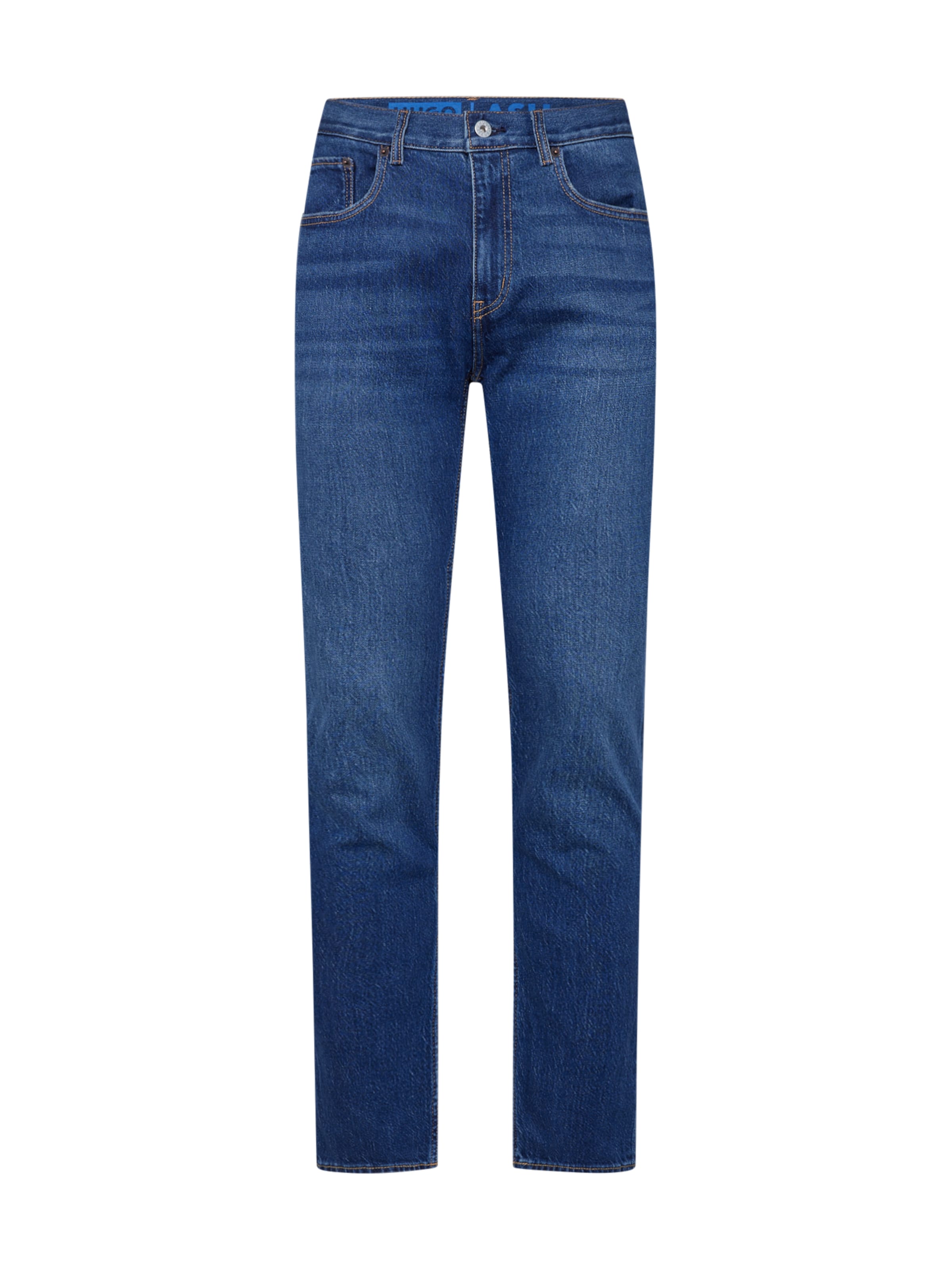 Coupe slim Jean 'Ash' HUGO en bleu : devant